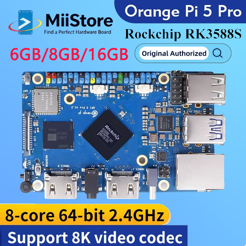 Orange Pi 5 Pro 6GB / 8GB /16G - Orange Pi 5 Plus 16Gb recension och pris