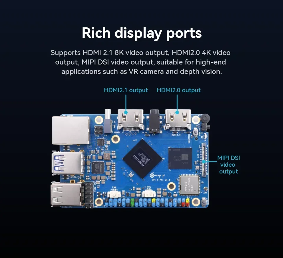 Orange Pi 5 Pro 6GB / 8GB /16G - Orange Pi 5 Plus 16Gb recension och pris