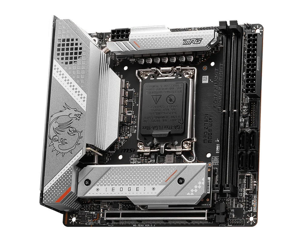 MSI MPG Z790I EDGE WIFI Mother - Lga1700 Itx Motherboard Ddr5 recension och pris